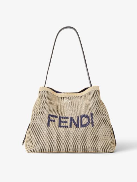 FENDI Hobo Soft Large Woven raffia bag