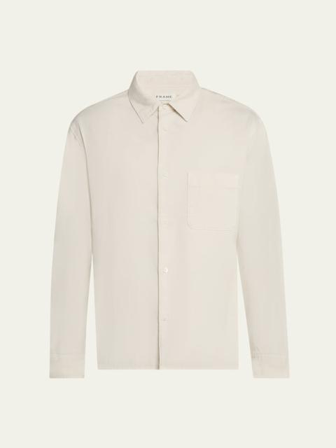 FRAME Men's Cotton Modern-Fit Button-Down Shirt