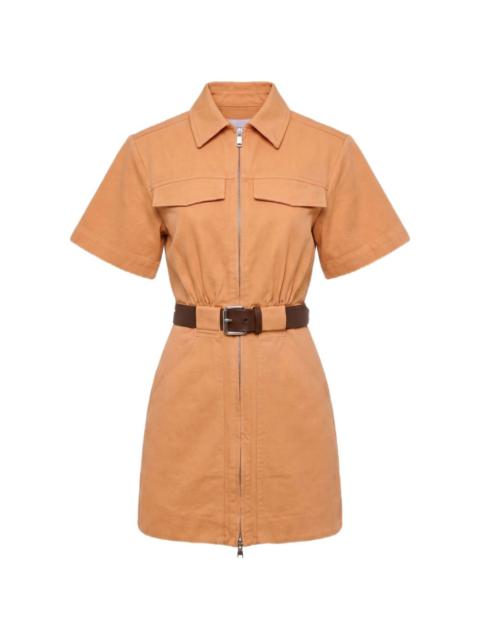 NICHOLAS Embla belted utility mini dress