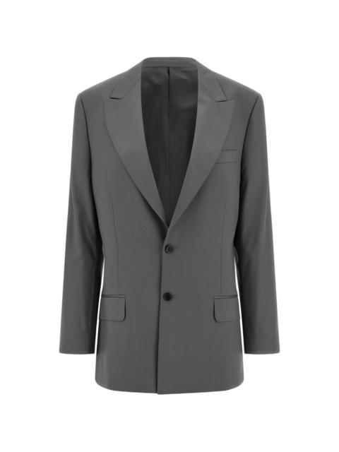 armarium peak lapels single-breasted blazer