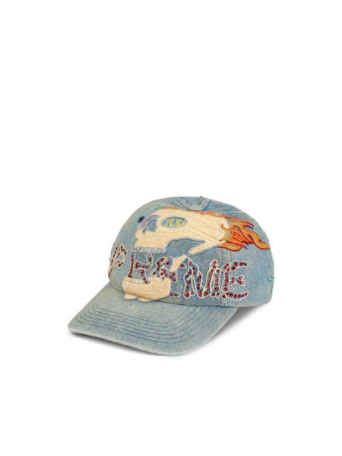 Supreme WFST 6-panel embroidered baseball cap