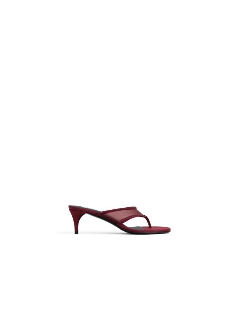 Alaïa MULES TONG IN MESH