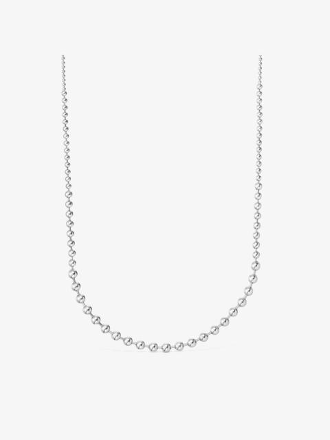 TOUS Long silver Necklace Gloss