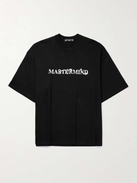 MASTERMIND WORLD + Tokyo Revengers Logo-Print Cotton-Jersey T-Shirt