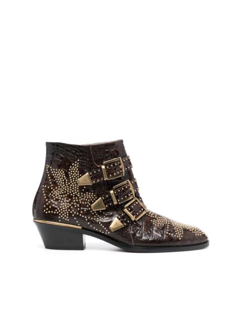 Susanna 50mm studded ankle boots
