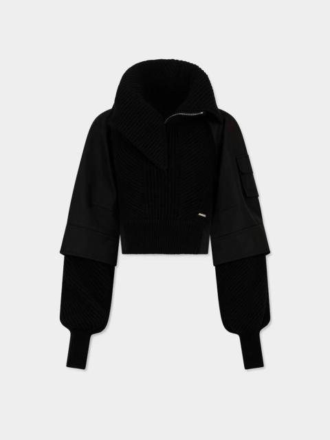 DSQUARED2 SNOWBALL KNIT KABAN