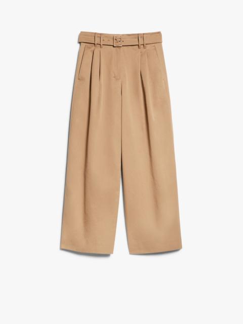 'S Max Mara DINA Wide-fit gabardine trousers