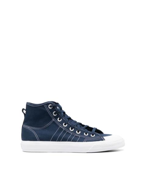 lace-up high-top sneakers