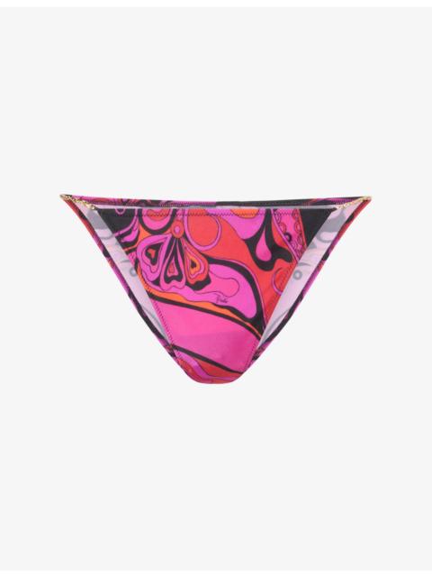 PUCCI Orchidee Printed Bikini Bottoms