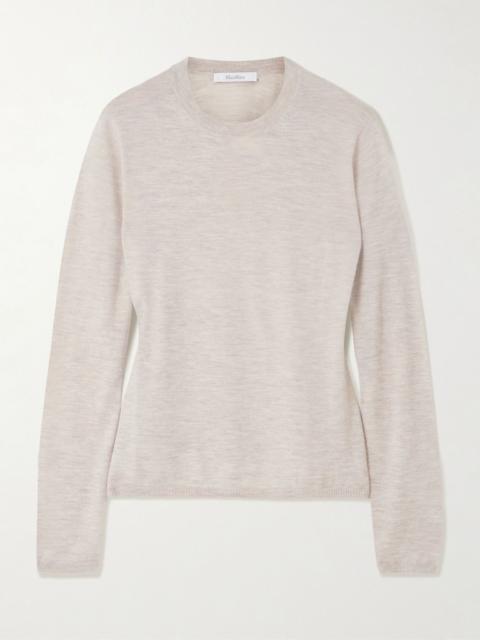 Max Mara Pittura cashmere sweater Beige