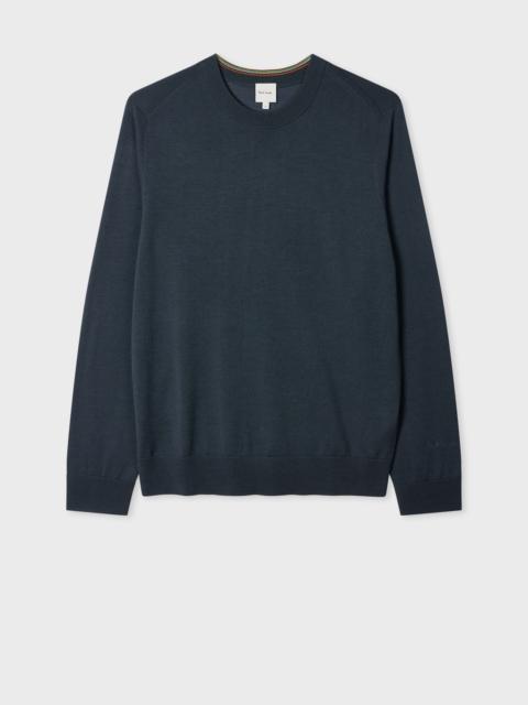 Paul Smith Steel Washable Merino Wool Sweater