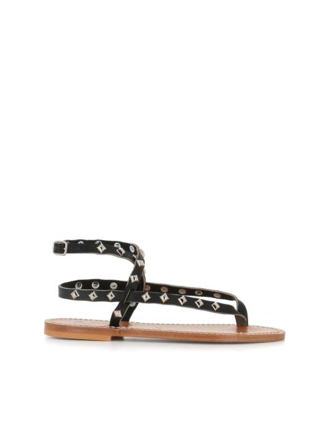 K.JACQUES Deltapyr stud-embellished flat sandals