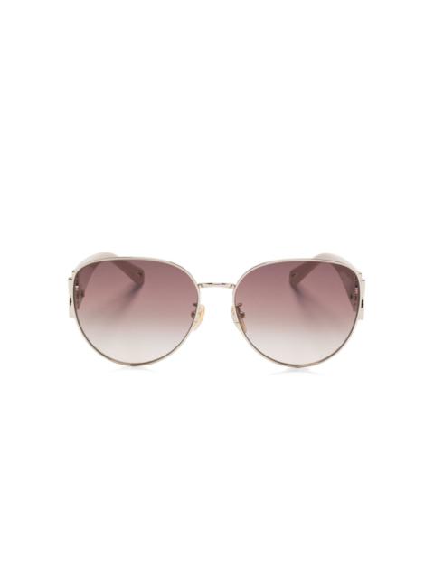 Chloé geometric-frame sunglasses