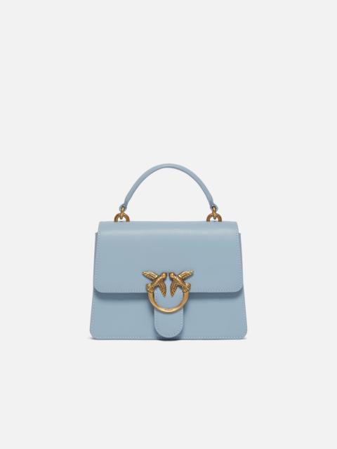 PINKO MINI LOVE BAG ONE TOP HANDLE LIGHT SIMPLY