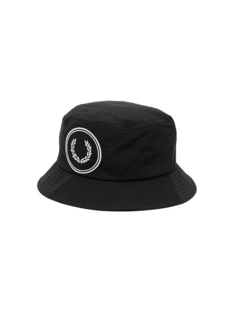 Fred Perry logo-embroidered bucket hat