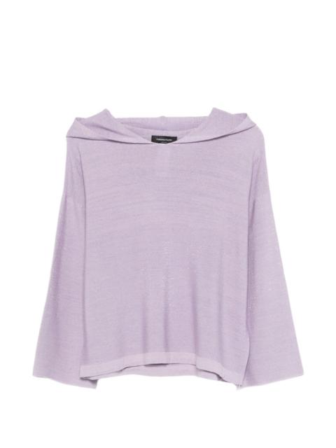 FABIANA FILIPPI drawstring-detail hoodie