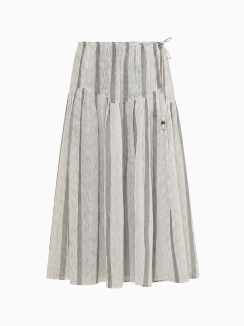 ULLA JOHNSON Almia Coverup Wrap Skirt