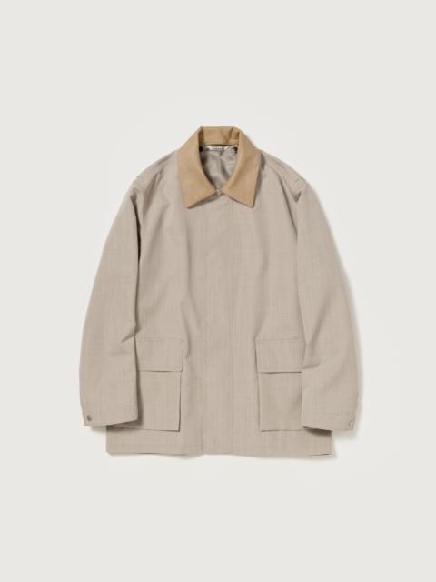AURALEE WOOL MAX CANVAS BLOUSON