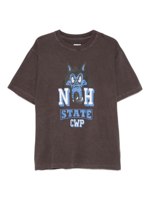 NEIGHBORHOOD NH wolf-print T-shirt