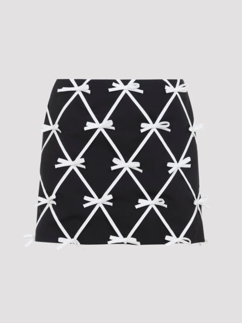 Moschino Moschino Bow Mini Skirt