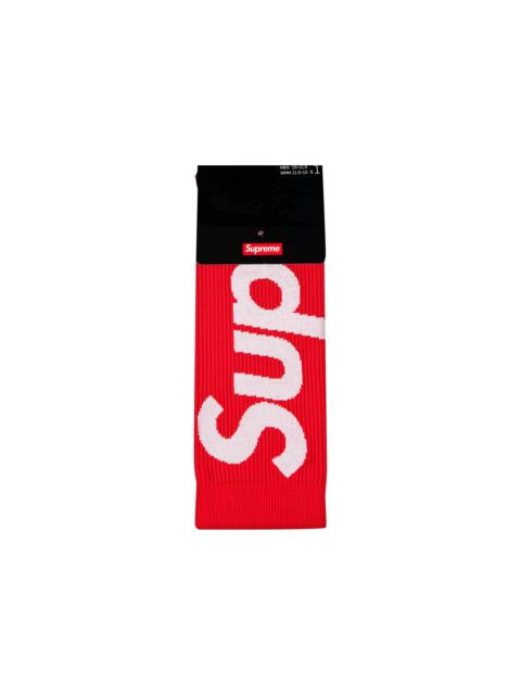 Supreme x Nike Lightweight Crew Socks 'Red'