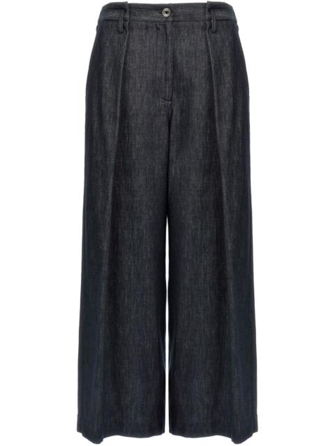 pleated trousers