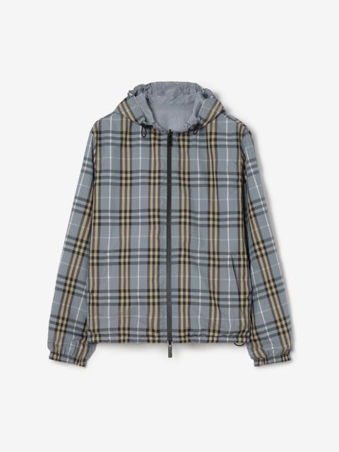Burberry Reversible Check Hooded Jacket
