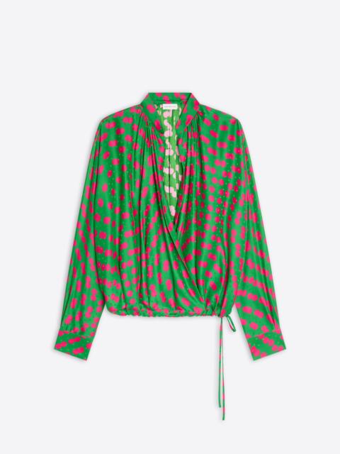 Dries Van Noten VISCOSE WRAP SHIRT