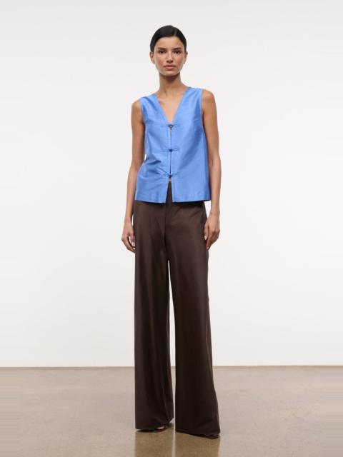 STAUD STAUD SAMI SILK TOP COAST