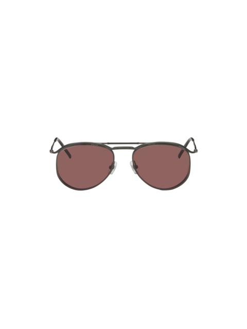 MATSUDA SSENSE Exclusive Black M3122 Sunglasses