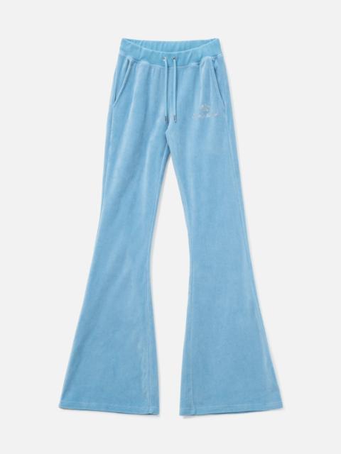 Sporty & Rich SPORTY & RICH X JUICY COUTURE SCRIPT VELOUR SWEATPANT