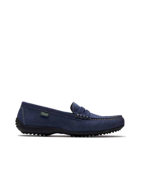 Paraboot Corvette Blue Velvet - Rubber Sole