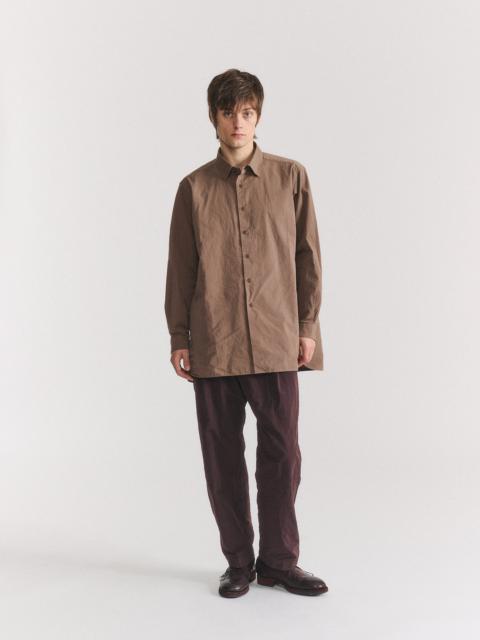 CASEY/CASEY IKLA SHIRT - PAPER COT - CLAY