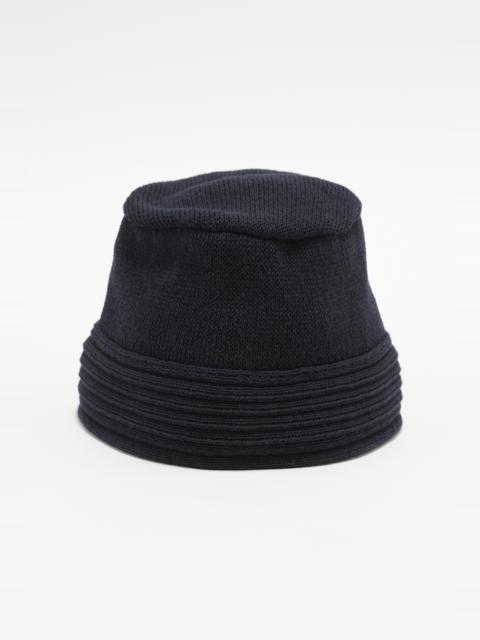 Shaggy Hat Rugged Navy Rustic Cotton