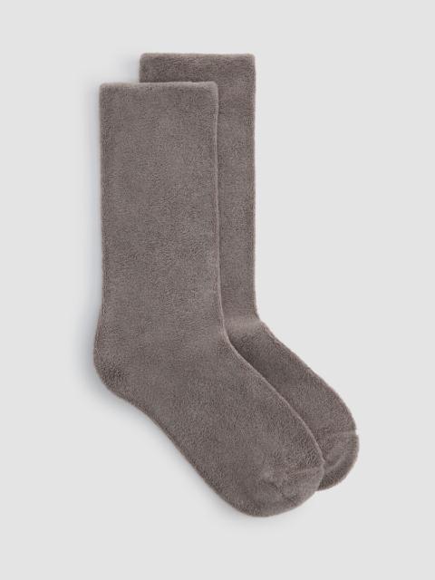 EILEEN FISHER Loopy Cotton Terry Crew Sock
