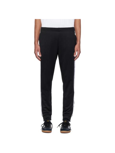 Black 3-Stripe Sweatpants