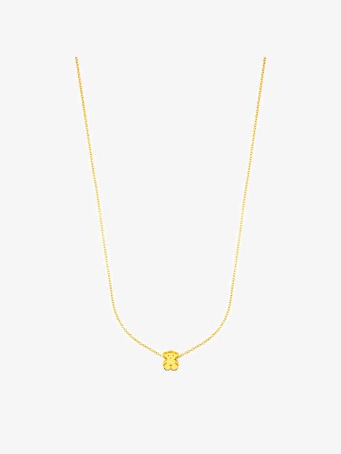 TOUS 18K solid gold Sweet Dolls Necklace Bear motif