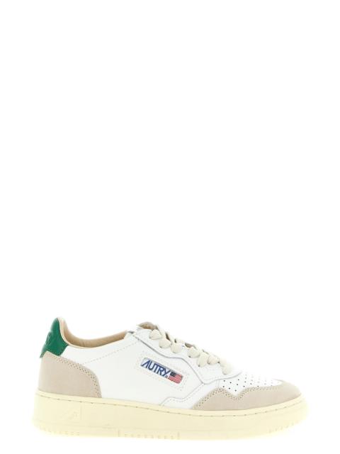 AUTRY Autry Medalist Low Leather And Suede Sneakers