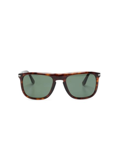 Persol tortoiseshell pilot-frame sunglasses