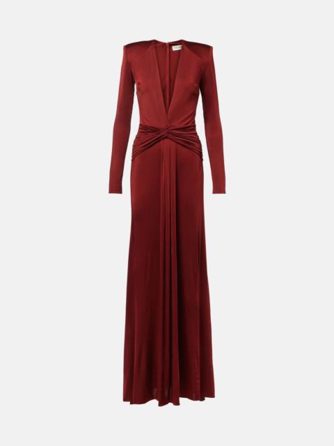 THE NEW ARRIVALS ILKYAZ OZEL Jersey gown