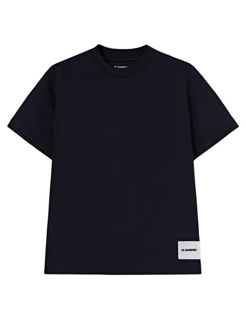 Jil Sander Midnight blue cotton t-shirt set
