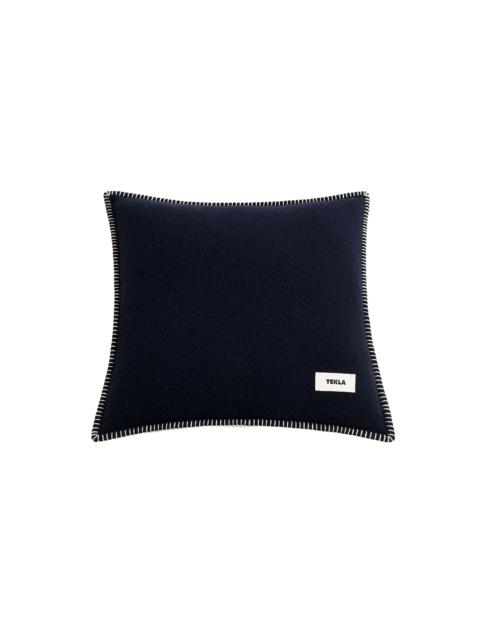 TEKLA Tekla Lambswool Cushion Dusk Blue