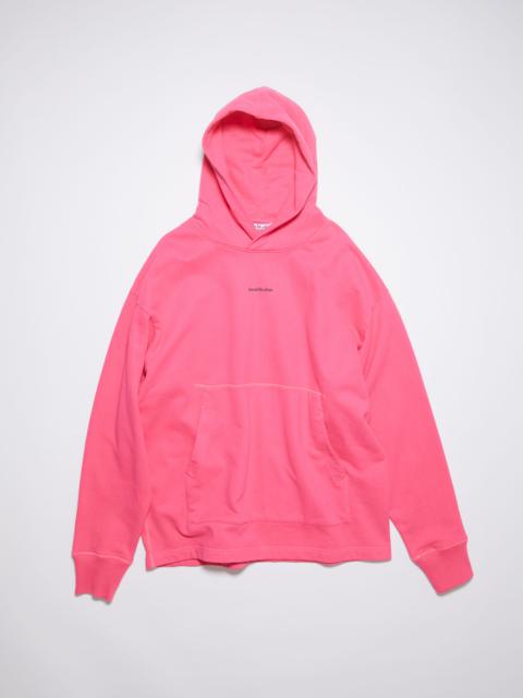 Logo hoodie - Neon Pink