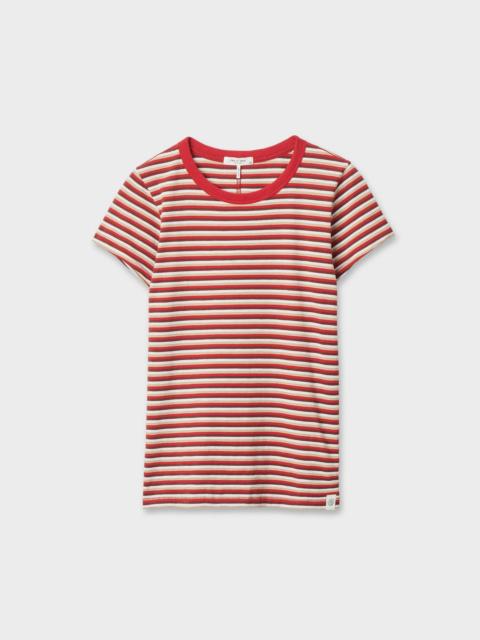 rag & bone The Slub Striped Tee