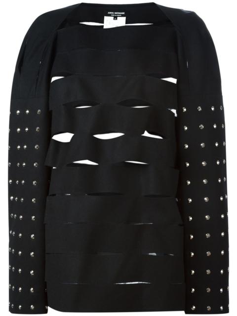 Junya Watanabe cut-out studded sweater