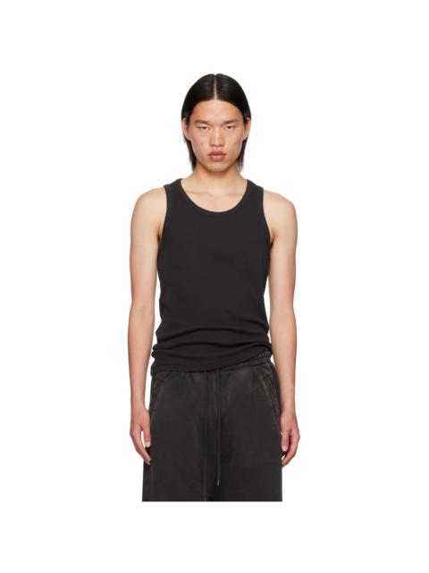 entire studios Black Rib Tank Top