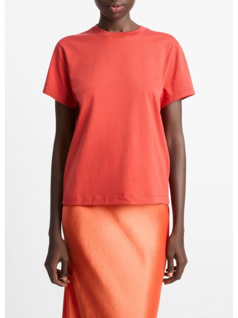 Vince Pima Cotton Crew Neck T-Shirt