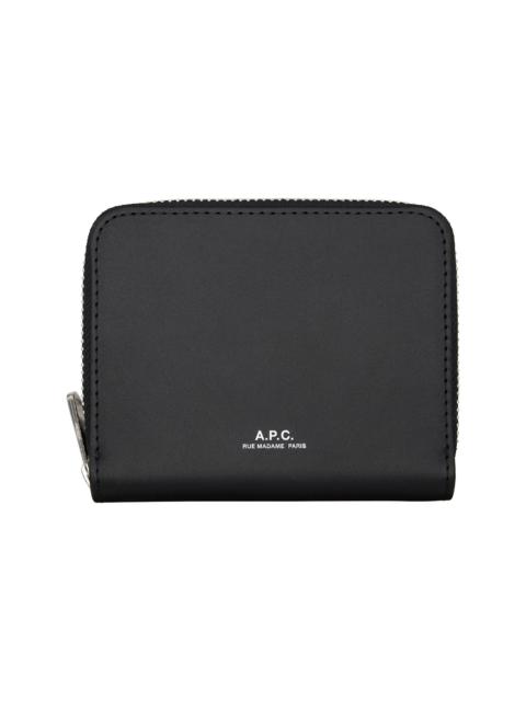 A.P.C. Black Chelsea Zip Wallet