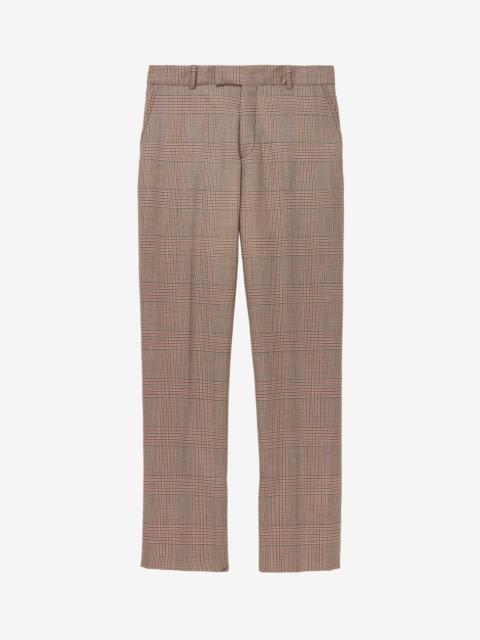 Alexander McQueen Low-Waisted Cigarette Trousers