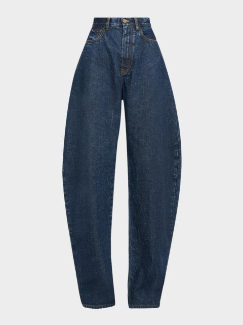 Alaïa Round Denim Pants